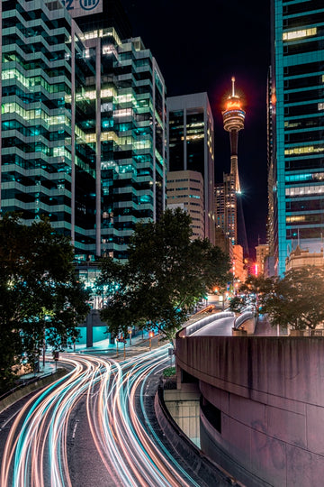 City Light Trails