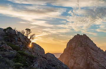 Coastal Sunset at Sugarloaf Rock