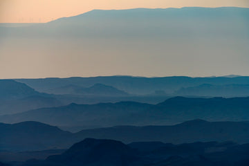 Sunrise over Ramon crater #6