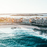 Sunset at Newy Beach