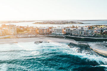 Sunset at Newy Beach