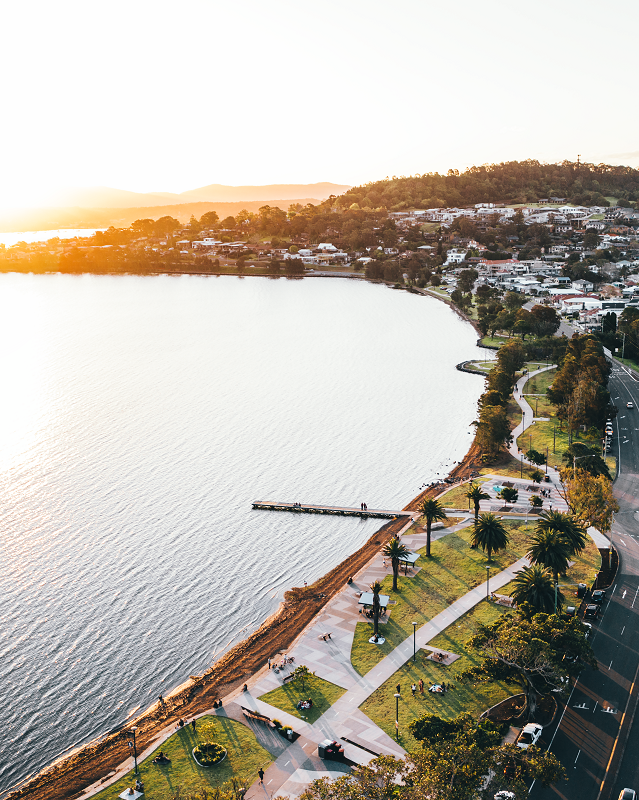 Sunset at Warners Bay