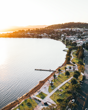 Sunset at Warners Bay