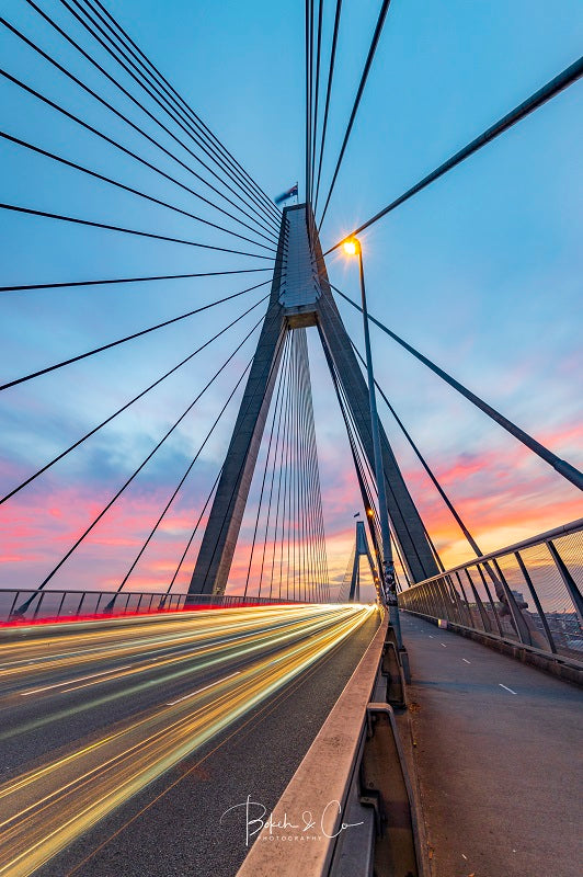 Anzac Bridge Sunset