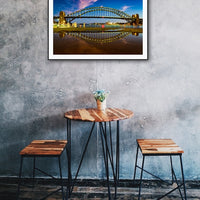 Reflections of Sydney Harbour Bridge