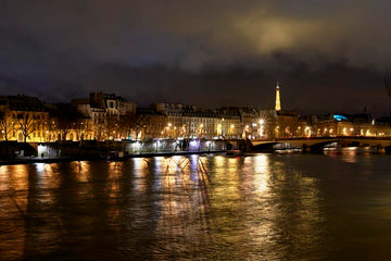 Eiffel Tower Over the Seine