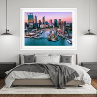 Elizabeth Quay Sunset