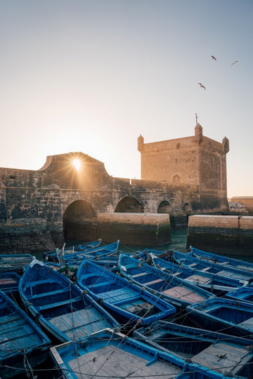Sunset in Essaouira, Morocco
