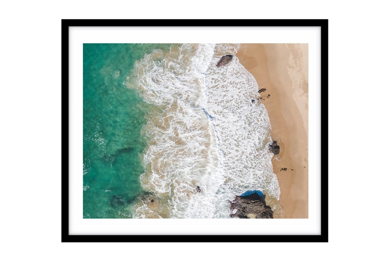 Footprints by the Sea