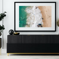 Footprints by the Sea