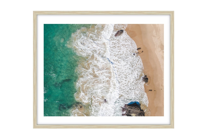 Footprints by the Sea