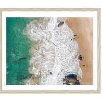 Footprints by the Sea