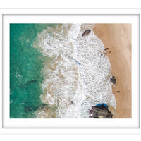 Footprints by the Sea