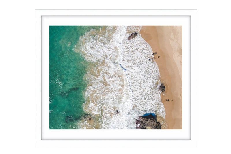 Footprints by the Sea