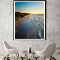 Fraser Island beach in Australia