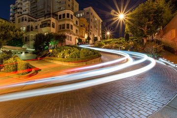 Going Down the Crooketest Street, San Francisco