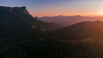 Golden hour in the Stirling Ranges, Western Australia