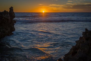 Hamersley Pool Sunset North Beach