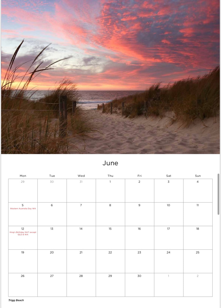 2023 Calendar - Kate OConnor