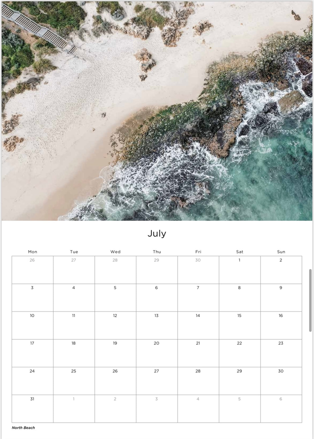 2023 Calendar - Kate OConnor