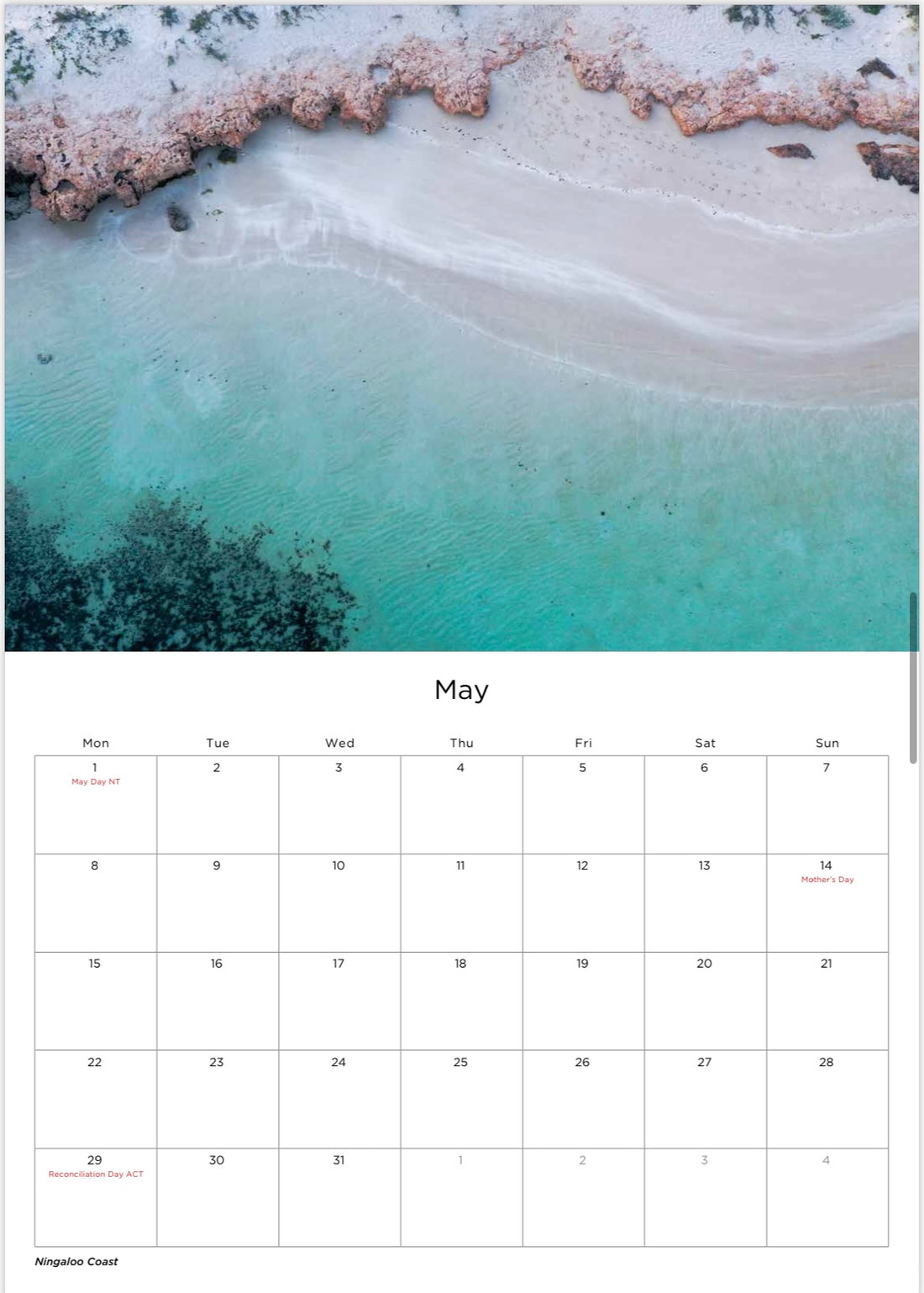 2023 Calendar - Kate OConnor