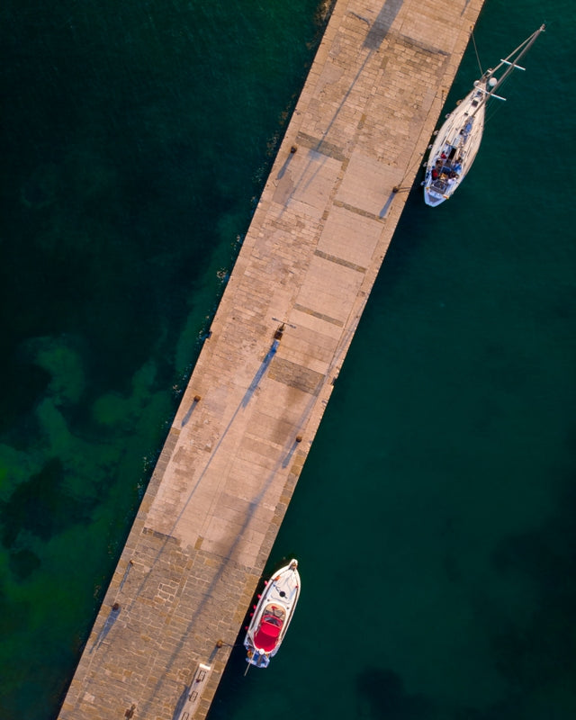 Izola boats in Slovenia