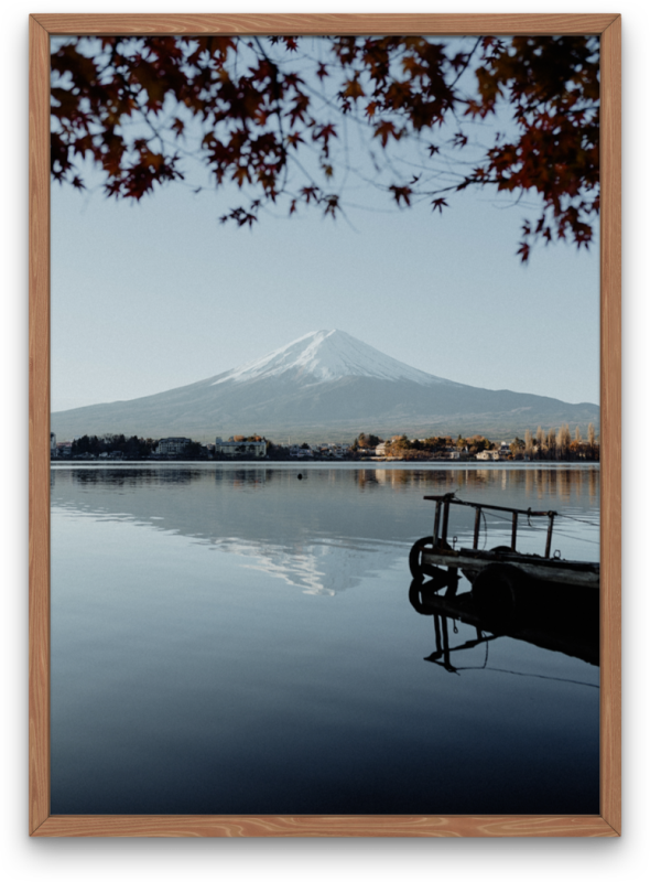 Sunrise over Mount Fuji
