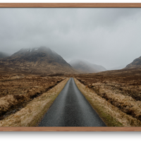 Driving in the Scottish Highlands