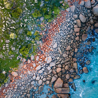 Kangaroo Island topdown rainbow in Australia