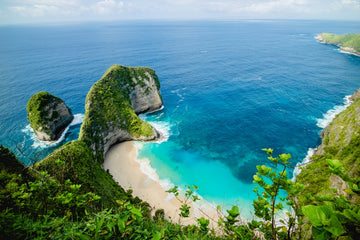Kelingking Beach Cliff Landscape