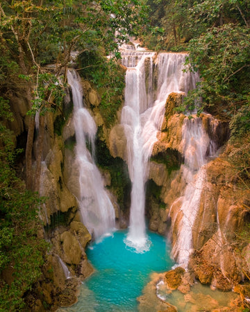 Kuang Si Falls in Laos