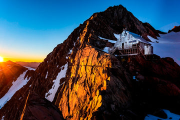 Kelman Hut New Zealand Southern Alps