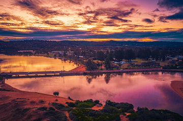 Lakeside Sunset