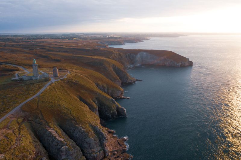 Lighthouse at sunset