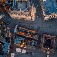 Lille city in France