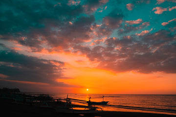 Lovina Beach Sunset