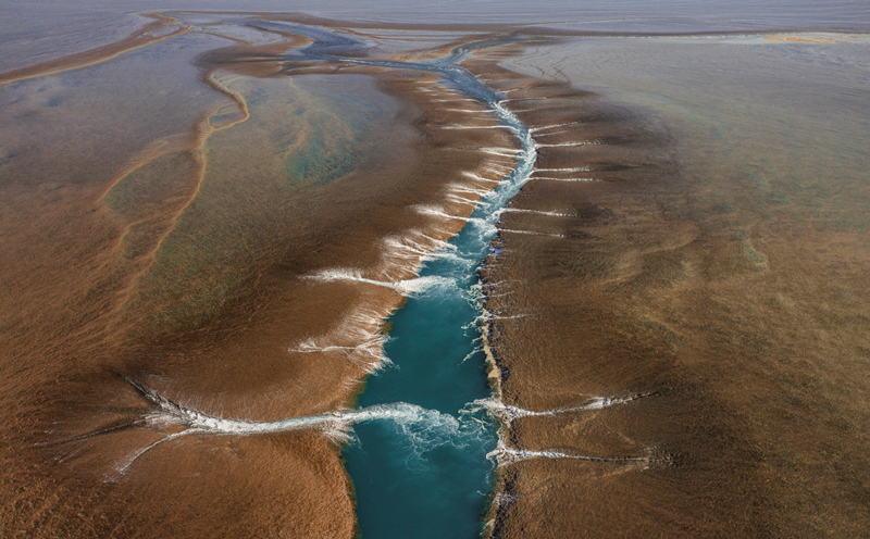 Low Tide Montgomery Reef