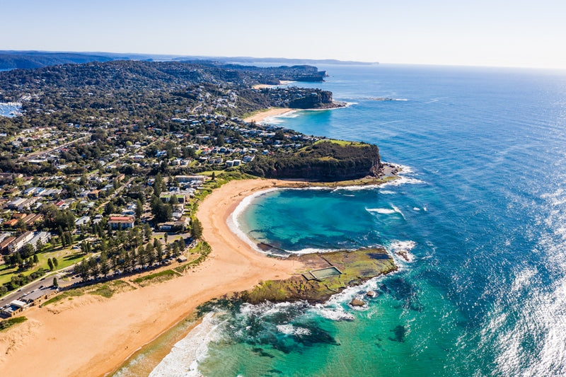 MONA VALE BEACH | MONA LOOKING  NORTH