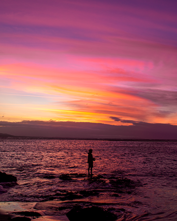 Magical Sunset, 1770, Queensland, Australia