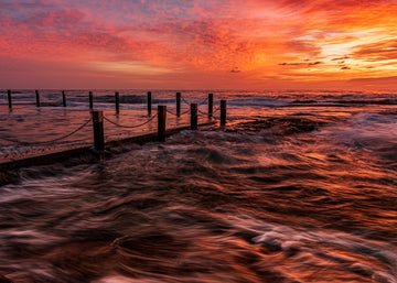 Mahon Pool Sunrise