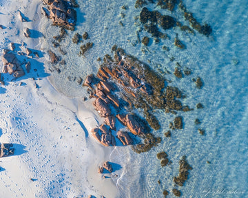 Meelup Beach Water Rocks