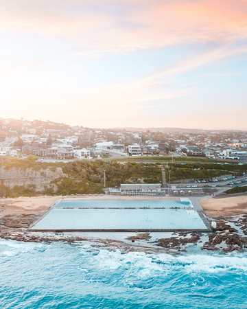 Merewether Baths Sunset