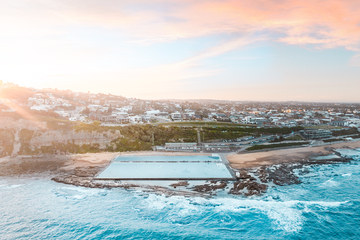 Merewether Baths Sunset