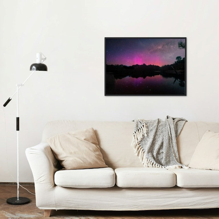 Milkyway and Aurora Australis at Bay of Fires 01