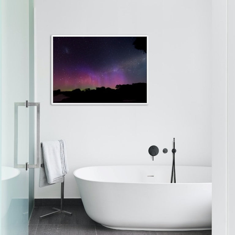 Milkyway and Aurora Australis at Bay of Fires 02
