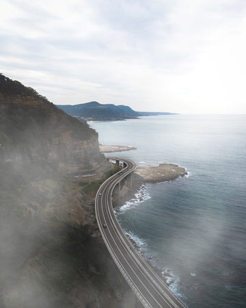 Moody Sea Cliff Bridge