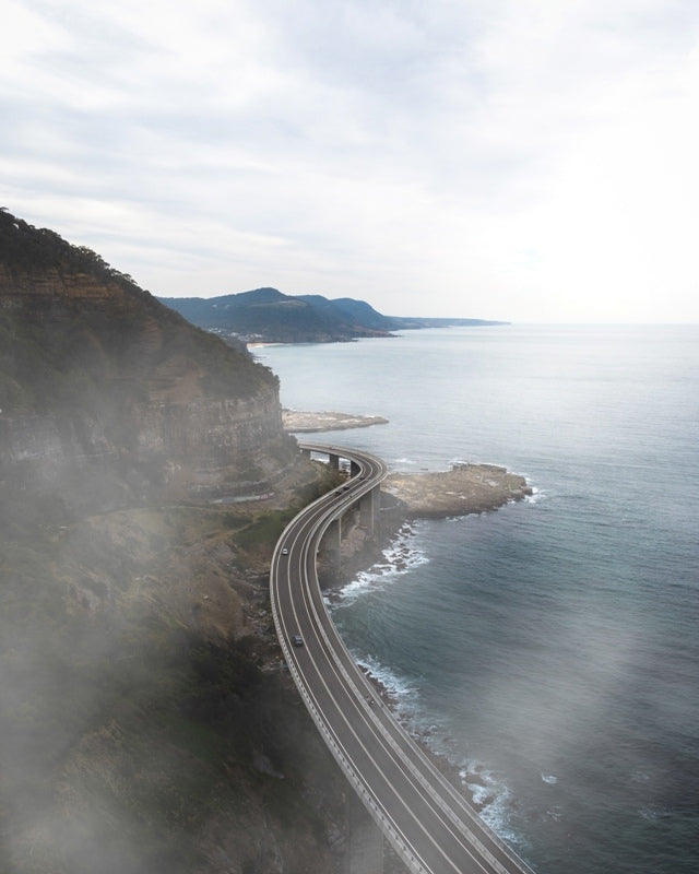Moody Sea Cliff Bridge