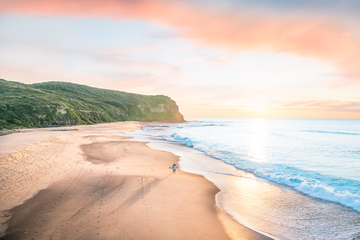 Mornings at Dudley Beach Landscape