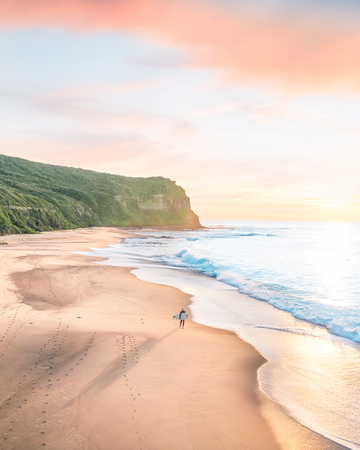 Mornings at Dudley Beach