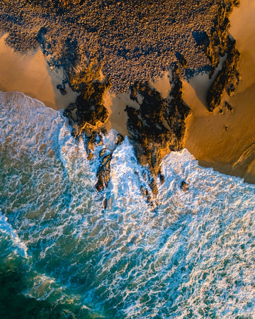 Noosa rocks in Australia